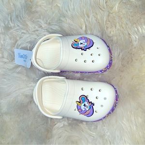 Unicorn rubber toddler shoes